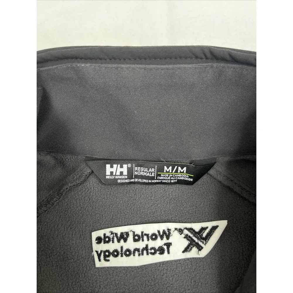 Helly Hansen Paramount Series Jacket Soft Shell Black Zip Women Size Medium - Picture 3 of 7